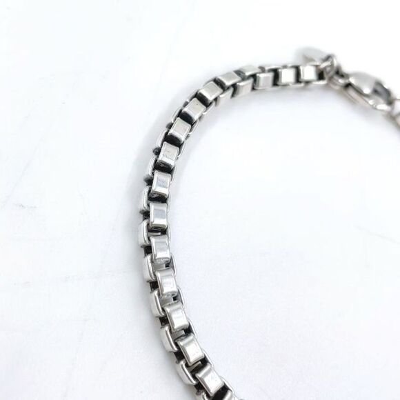 Tiffany & Co Venetian Chain Sv925 Silver Bracelet Silver - Picture 6 of 9